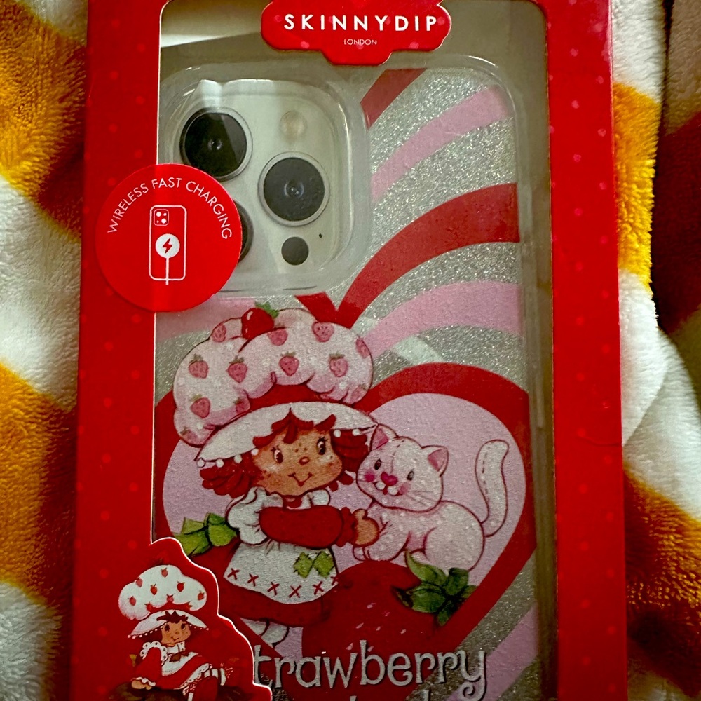 Strawberry Shortcake Protective Phone Case, For iPhone 13 Pro Max/14 Pro Max/New